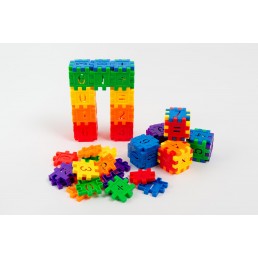Joc de construit din plastic piese mari