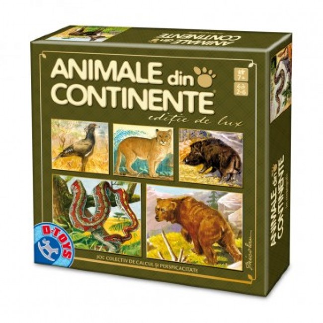 Animale din continente - editie de lux