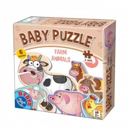 Baby puzzle farm animals