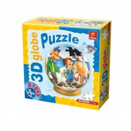 Globe puzzle basme