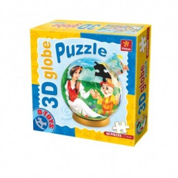 Globe puzzle basme