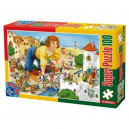 Super puzzle 100 piese basme