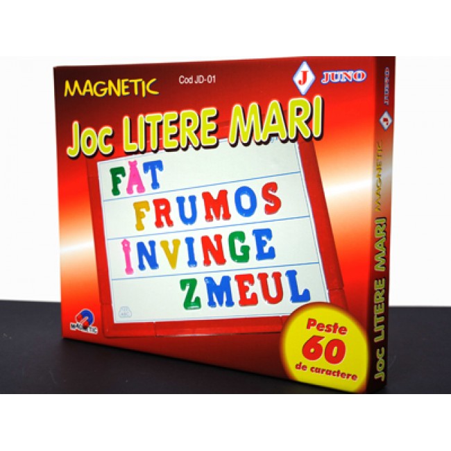 Joc magnetic litere mari