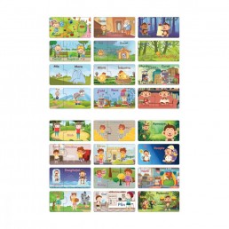 Puzzle Noriel – Jocul antonimelor, 48 piese