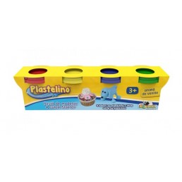 Plastelino - Pasta de modelat starter 4 culori 